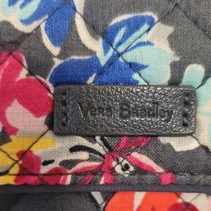 Vera Bradley Gray Floral Women's Clutch/Crossbody Bag